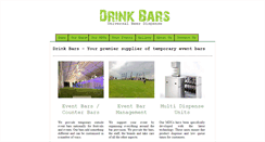 Desktop Screenshot of drinkbars.co.uk